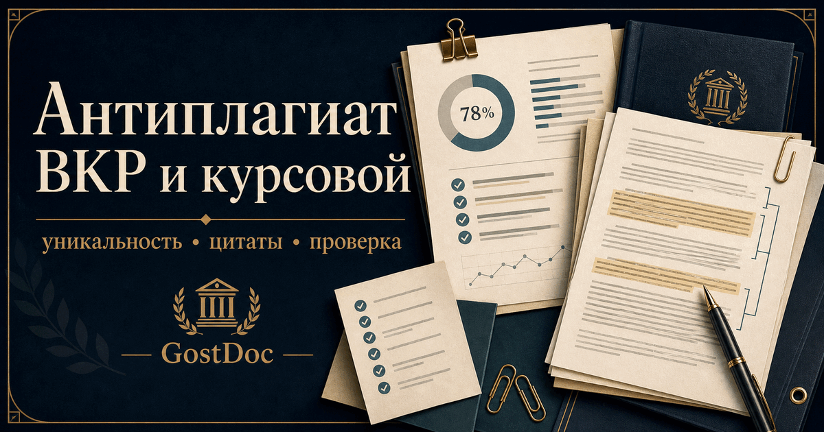 Антиплагиат ВКР и курсовой: как повысить уникальность без опасных приемов
