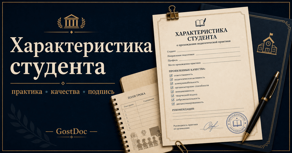 Характеристика студента на педагогической практике: что писать и как не уйти в шаблон