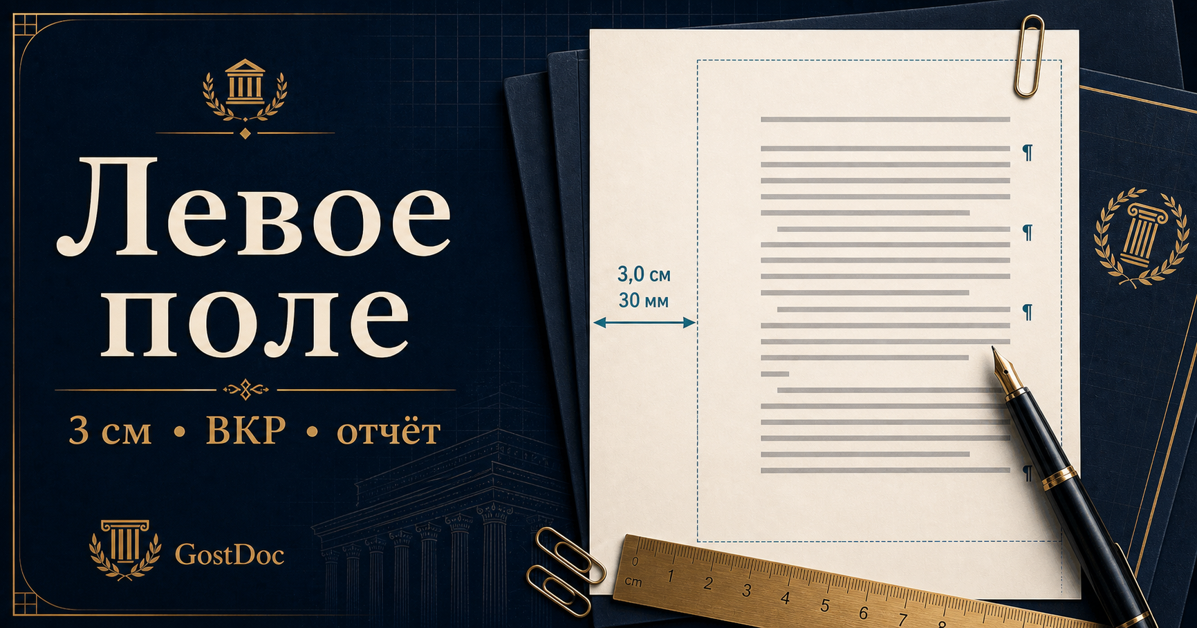 Как настроить левое поле в Word: 3 см для курсовой, ВКР и отчета
