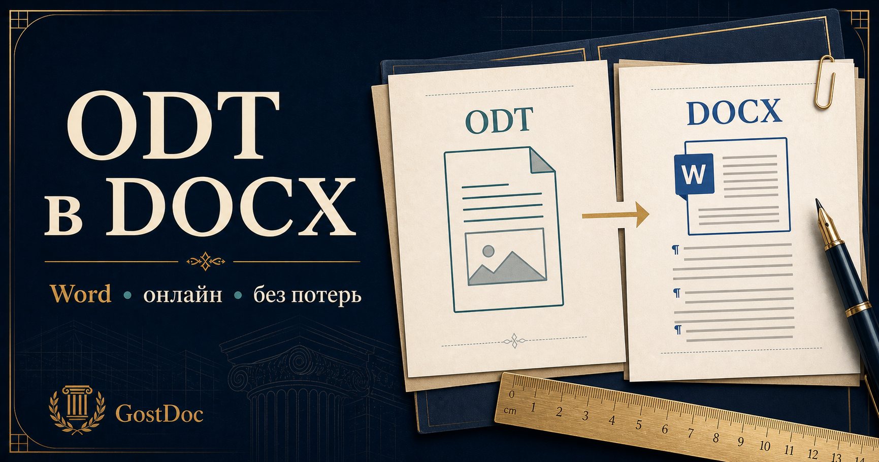Как поменять ODT на DOCX: онлайн, в Word и без потери оформления