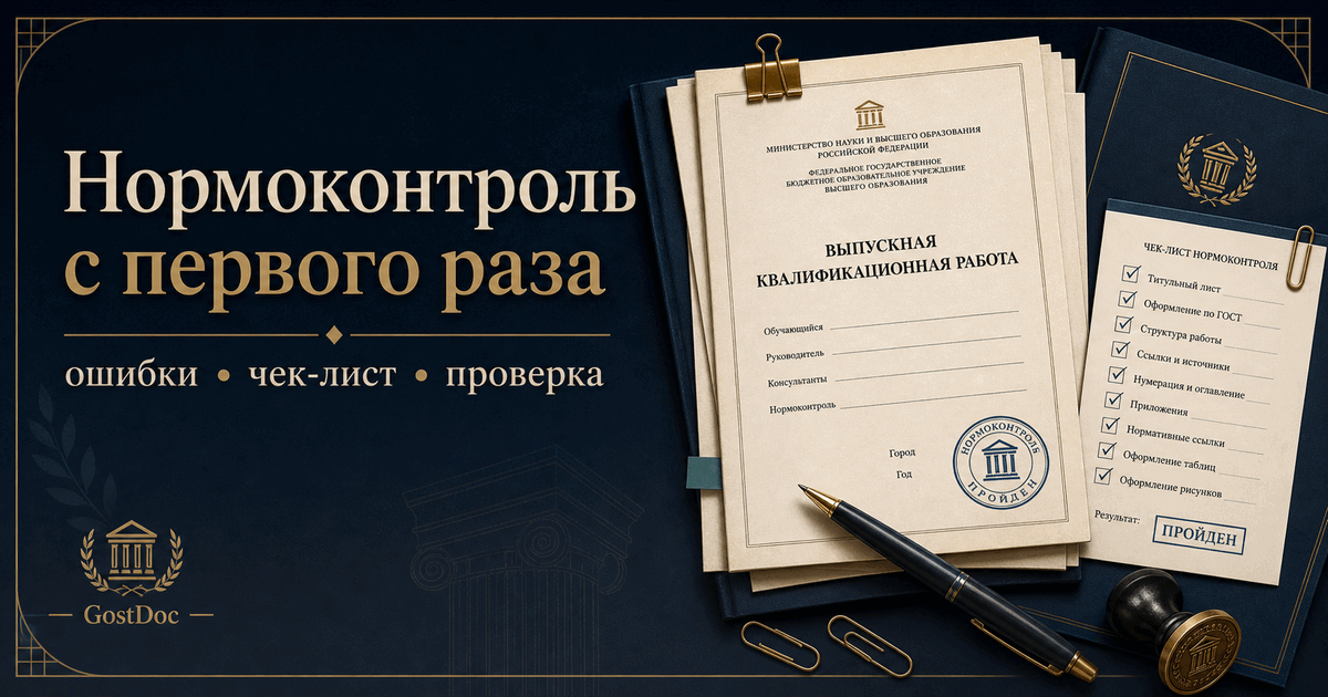 Как пройти нормоконтроль с первого раза: порядок подготовки ВКР