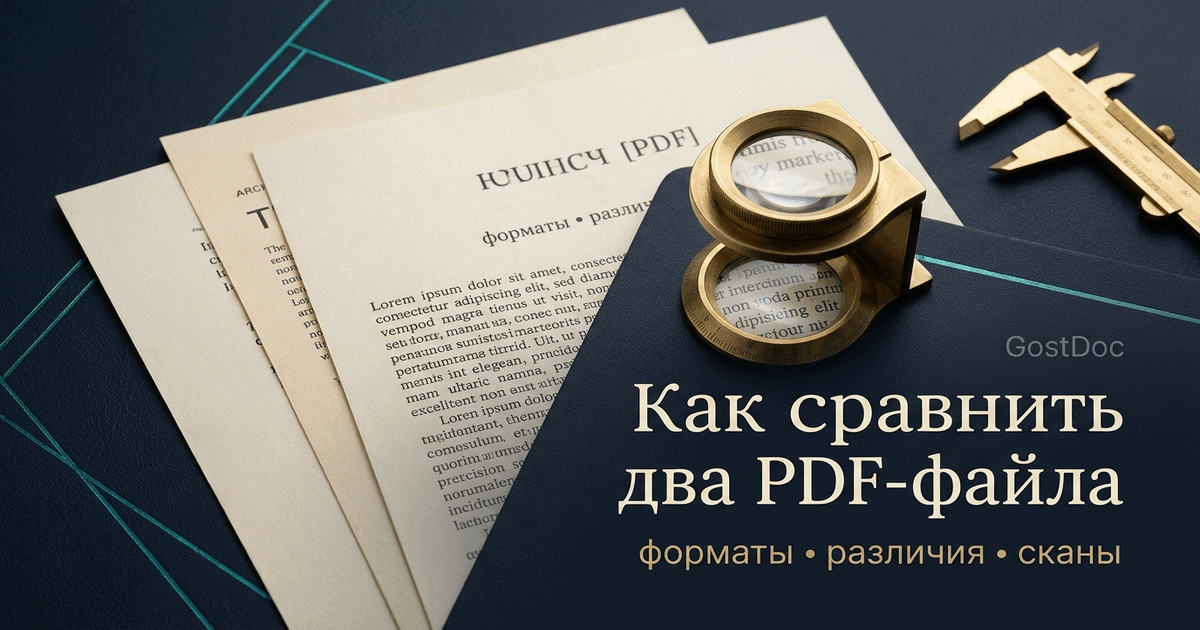 Как сравнить два PDF-файла на различия: онлайн, в Adobe и со сканами