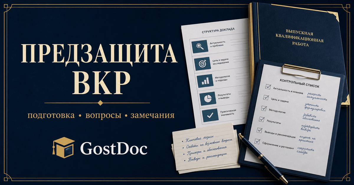 Предзащита ВКР: как проходит, что подготовить и какие вопросы задают