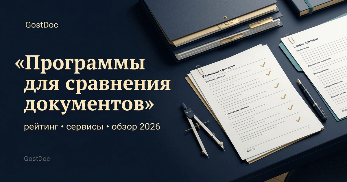 ТОП программ и сервисов для сравнения документов в 2026 году: аналоги ABBYY Comparator